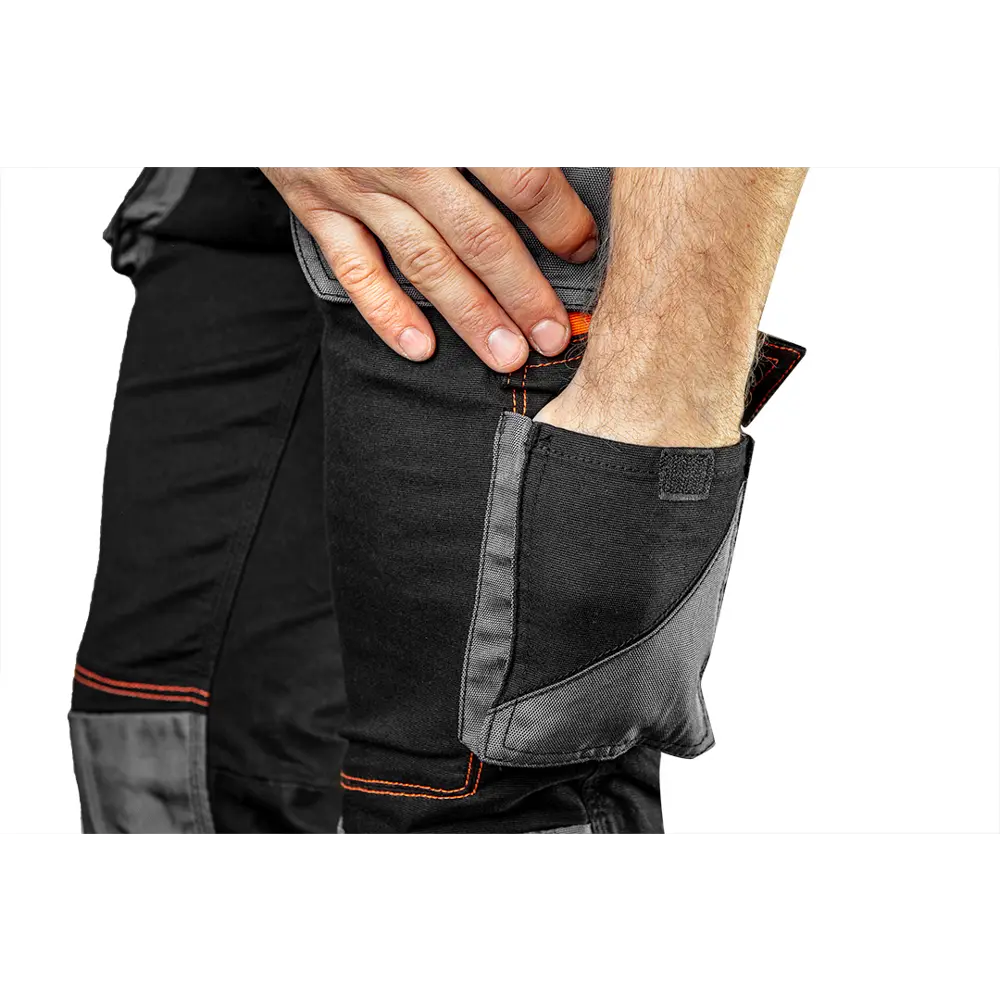 Полукомбинезон рабочий Neo Tools HD Slim черный размер XS рост 170 STLM-2062417 - Вид №3