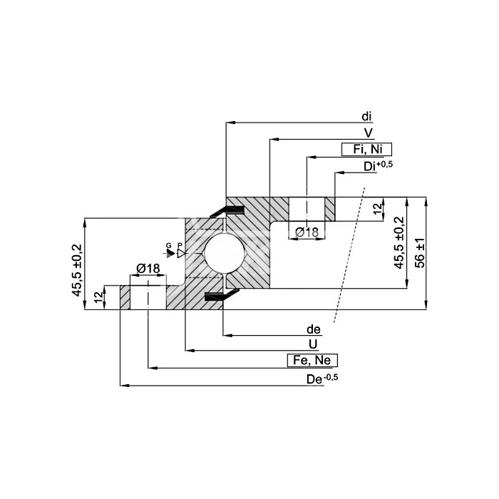 IS1020 ОПУ фланцевая серия NBL.20.0414.200-1PPN ISKRA  - Вид №1