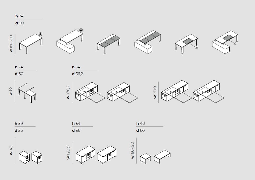 Исполнительный стол Bralco Sile ARCH-00072591 - Вид №3