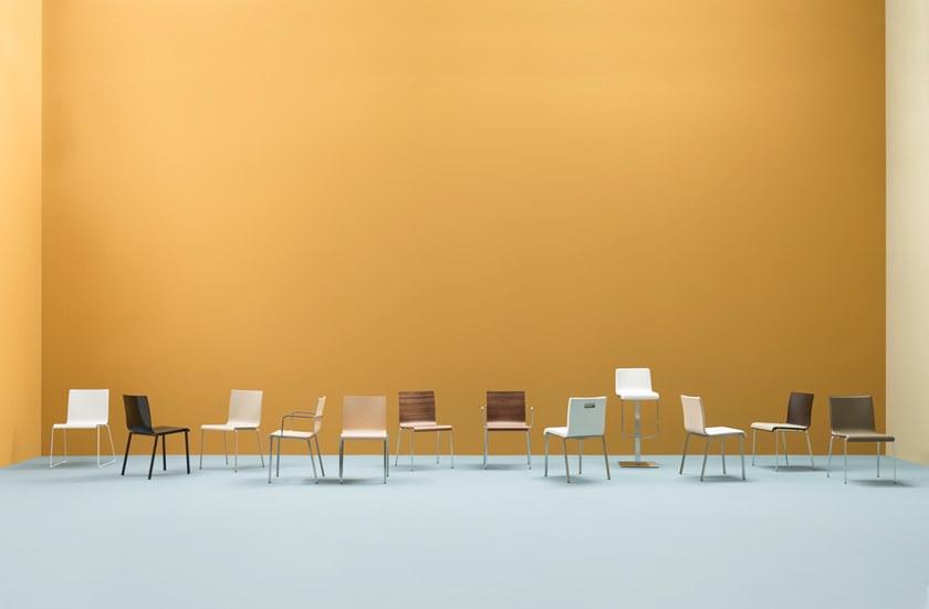 Pedrali Мягкий поворотный стул Kuadra sun-id-1397985 - Вид №3