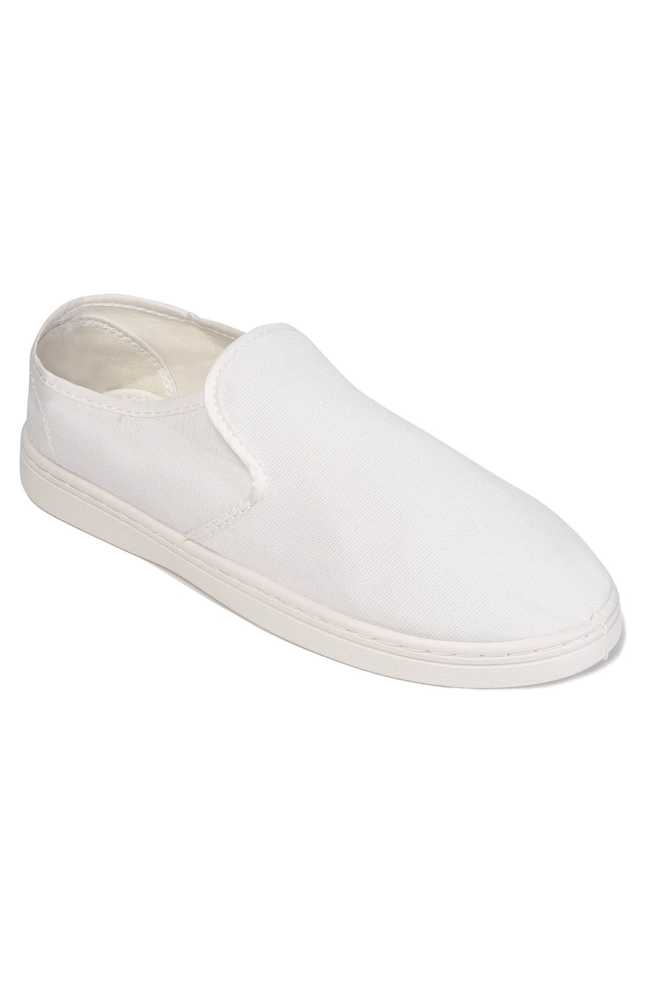 5040089 Слипоны на резинке белые  Медицинская обувь  размер 40 Спецодежда 