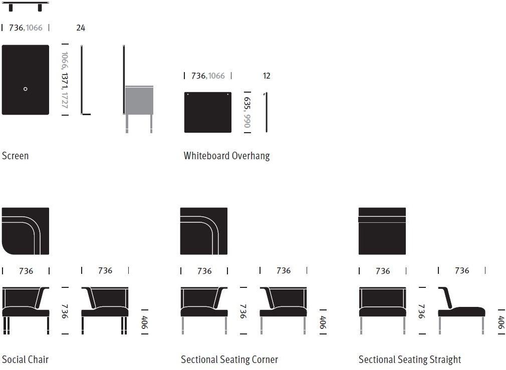 Herman Miller Офисный остров для кофе-брейка Public office landscape sun-id-1427439 - Вид №2