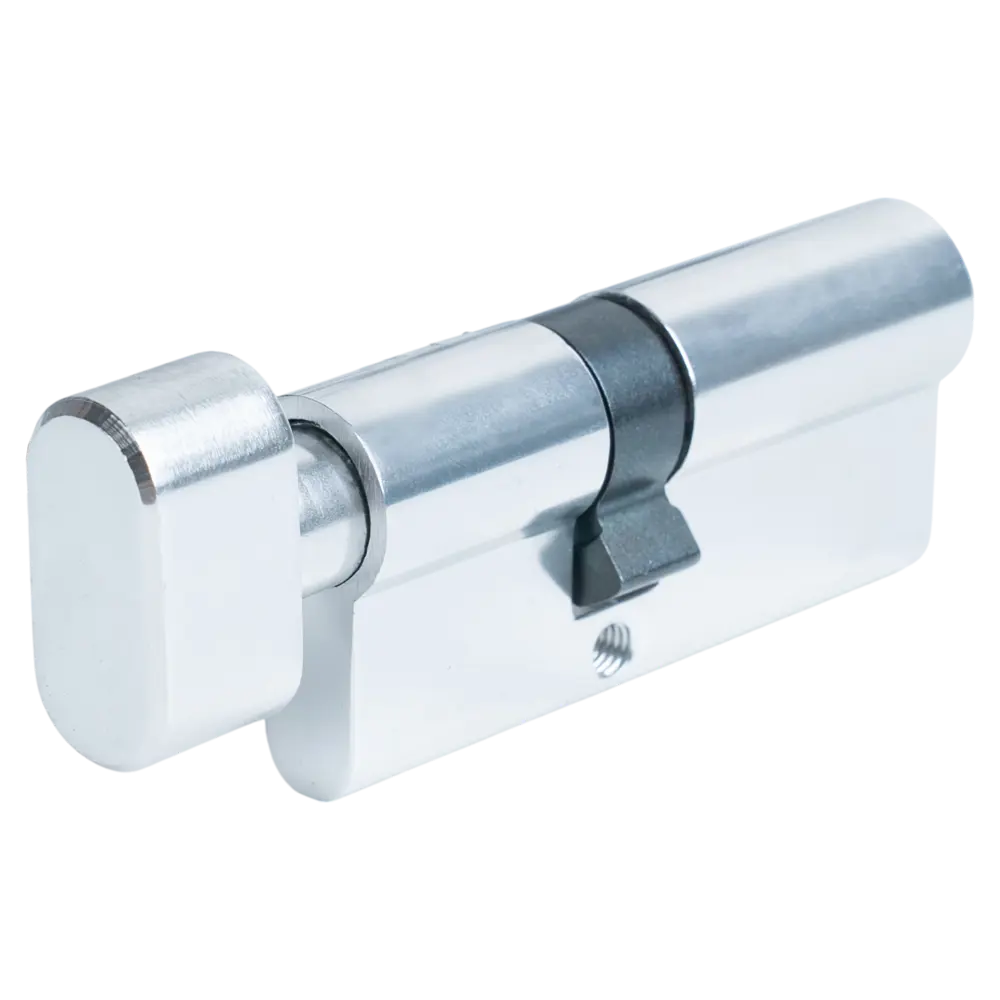 Цилиндр EDS-CYL 30x40 мм ключ/вертушка цвет хром 89404638 STLM-2108645 EDSON 