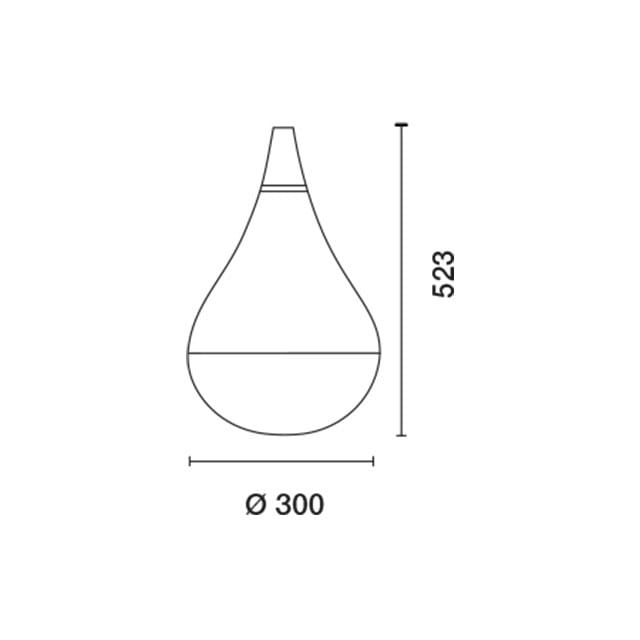 Пластиковый светодиодный подвесной светильник iGuzzini Капля за каплей ARCH-00122840 - Вид №2