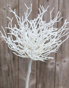 5706 799 a3 Ветка декоративная искусственная, 60 см, матовый белый H-andreas