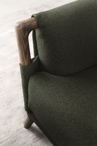 2-местный съемный тканевый диван