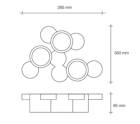 Гипсовый потолочный светильник Tecnico Chio ARCH-00007555 - Вид №12