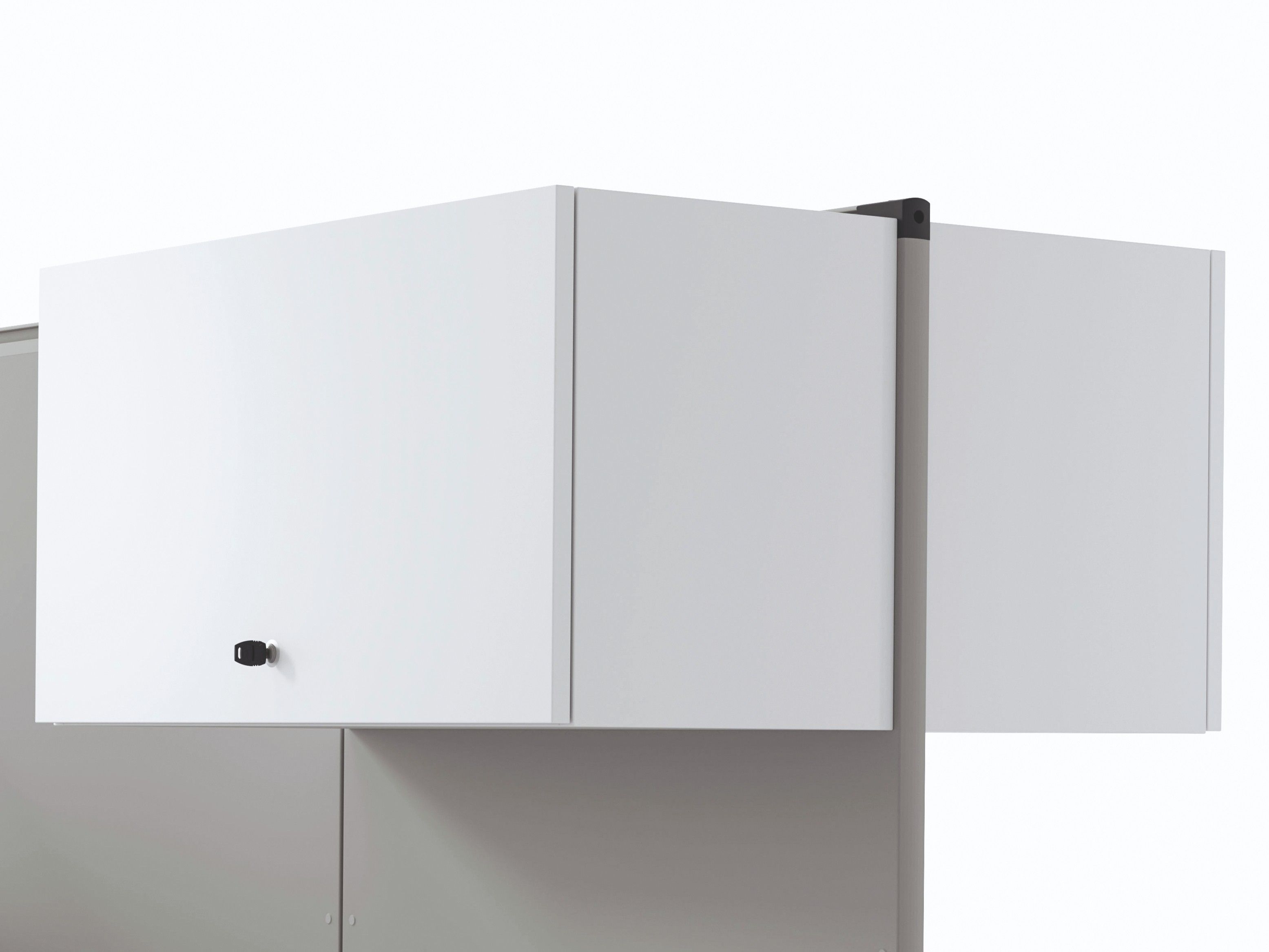 Горизонтальный металлический навесной шкаф с дверным полотном DVO Complements ARCH-00040250