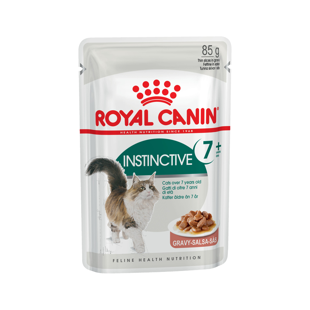 ПР0016144 Корм для кошек Instinctive+7 старше 7 лет конс. 85г ROYAL CANIN 
