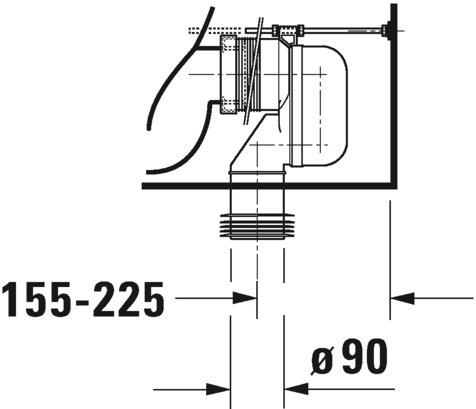 2170092000 Компакт унитаз с бачком Белый Duravit ME BY STARCK Германия - Вид №12