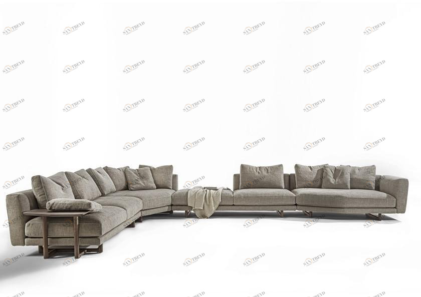 Porada Модульный угловой диван из ткани Twenty sun-id-1460573