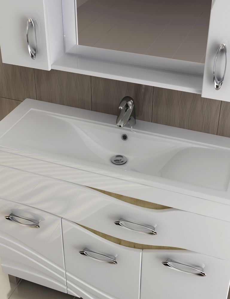 Тумба Mirella 1000 (VGC)1010⨉470⨉830 мм белый Santreyd sun-id-665282 - Вид №2