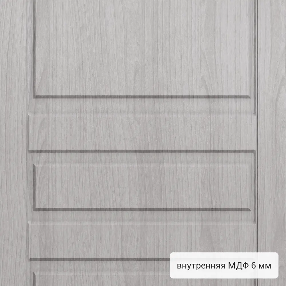 Дверь входная металлическая Страйд, 950 мм, правая, цвет летиция айс TOREX STLM-2169535 - Вид №3