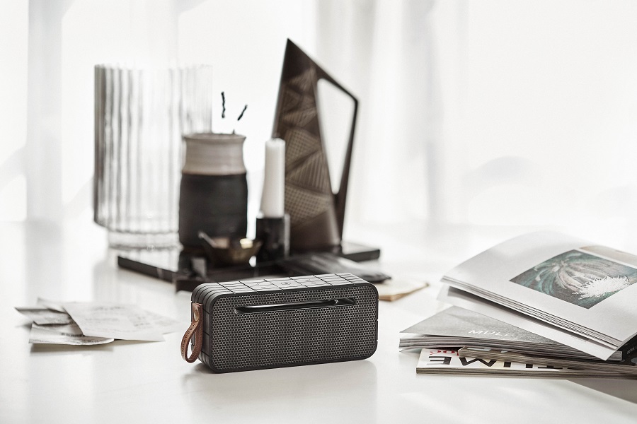 Колонка беспроводная с ремешком aMOVE black edition KREAFUNK KFNG70 - Вид №2