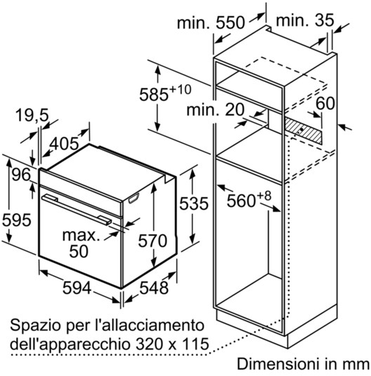 Siemens Встроенная пиролитическая духовка Iq500 Hr478g5b6s  - Вид №6