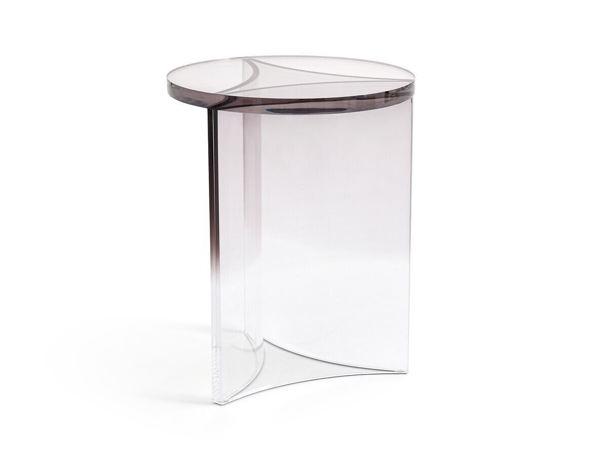 Высокий круглый акриловый журнальный столик AMPM AKRILI ARCH-00013057