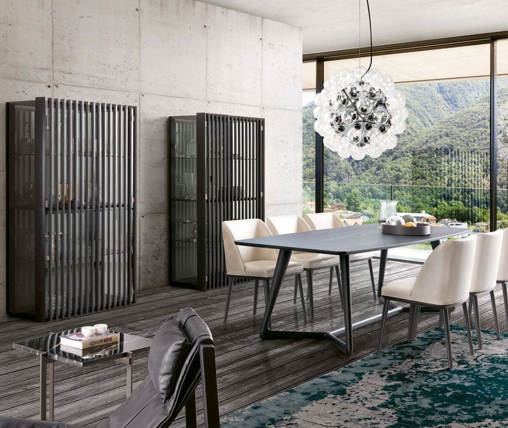 Книжный шкаф / витрина из дерева и стекла Pacini & Cappellini BAY ARCH-00105902 - Вид №4