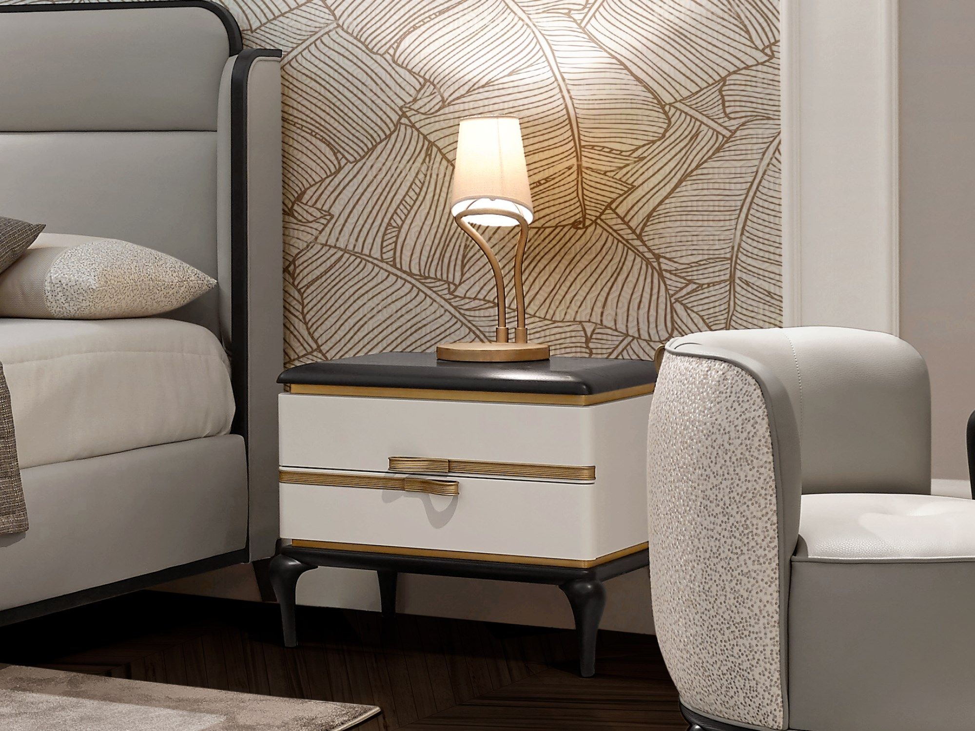 Латунная настольная лампа A.R. Arredamenti Dilan ARCH-00099919 - Вид №2