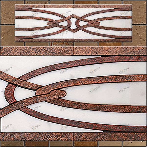 БОРДЮР ИЗ МРАМОРА CH-5 SKALINI CLASSIC CH5