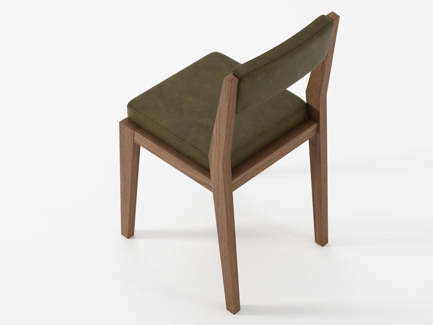 Мягкий стул для ресторана из массива дерева KARPENTER Nouveau Bistro ARCH-00008818 - Вид №24