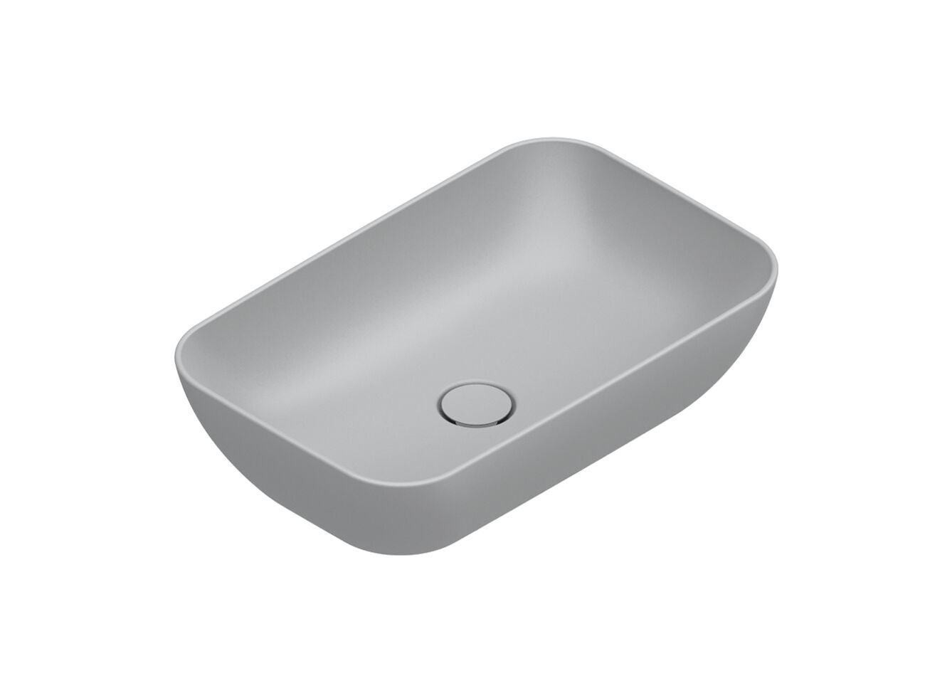 Одинарный прямоугольный умывальник CERAMICA CATALANO ARCH-00030957 - Вид №3