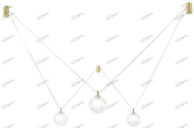 Miloox Подвесной светильник из боросиликатного стекла  1744.141 