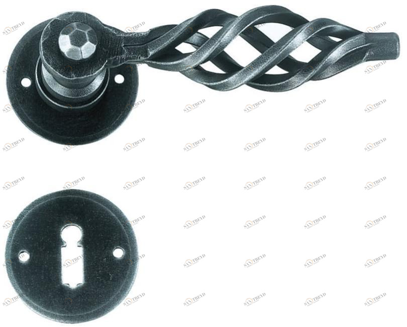 Galbusera Железная ручка на розетке с розеткой Londra 2302