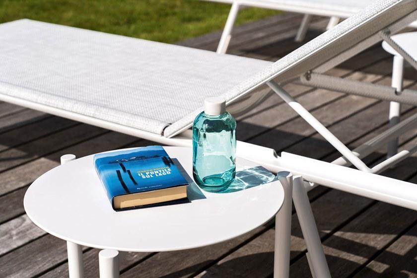 Varaschin Круглый алюминиевый садовый столик Bahia 2265 - Вид №1