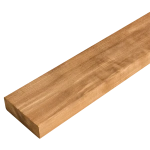 Полок Термо осина Сорт А несращенный 25x85x1000 мм