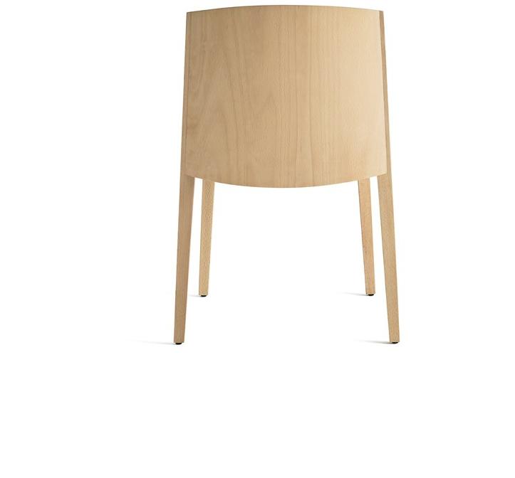 Capdell Штабелируемый деревянный стул Isa 141 - Вид №6