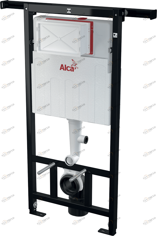 Cкрытая система инсталляции с возможностью вентиляции для сухой установки (при реконструкции ванных комнат в панельных домах) ALCAPLAST AM1021120VJÁDROMODUL