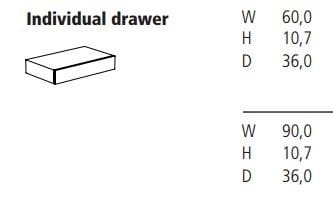 Подвесной шкаф с ящиками Schonbuch S7 ARCH-00091887 - Вид №9