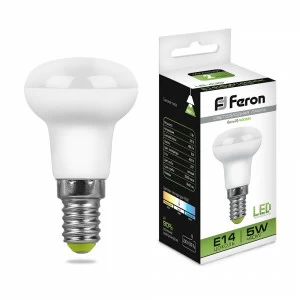 Лампа светодиодная Feron E14 5W 4000K LB-439 25517 FERON  00-3956503 Матовый