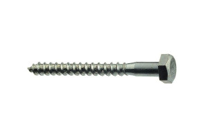 17374296 Шурупы с шестигр. гол. Zn. 1 кг, 6.0x80 116021 МТК