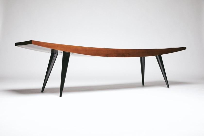 REDA AMALOU DESIGN Скамейка из ореха Jah sun-id-1479272 - Вид №3