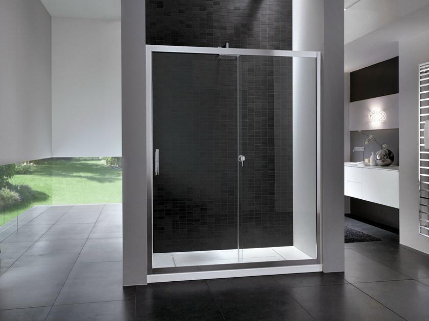 DISENIA Прямоугольная душевая кабина из стекла с раздвижной дверцей Quadro sun-id-1452755 - Вид №2