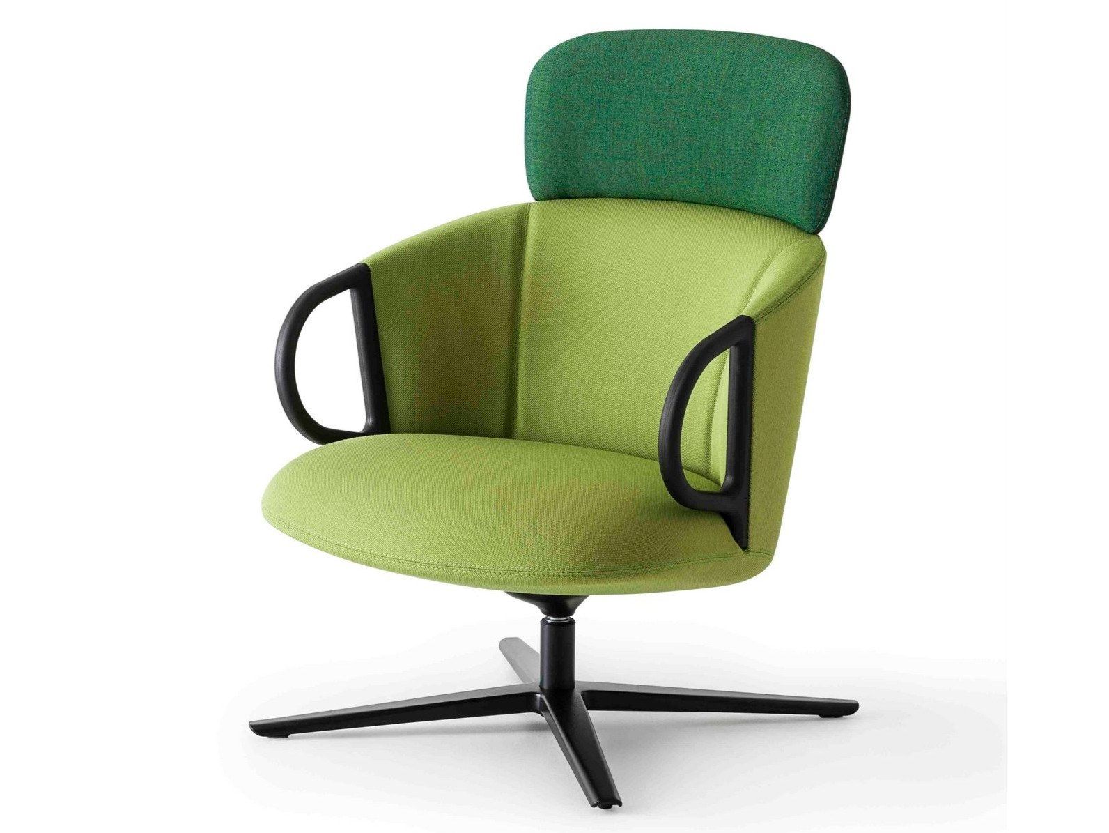 4-спицевое кресло из ткани с высокой спинкой GABER Cucaracha ARCH-00033551 - Вид №9