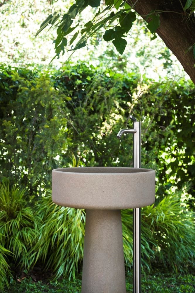 Однорычажный смеситель для раковины из нержавеющей стали Agape SQUARE ARCH-00050752 - Вид №1