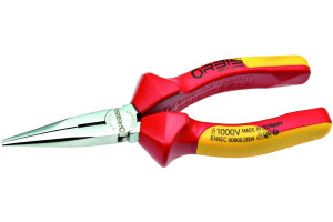 15780039 Плоскокруглогубцы VDE с режущей кромкой L=200мм 1000V 15-200/44RV OrbisWill