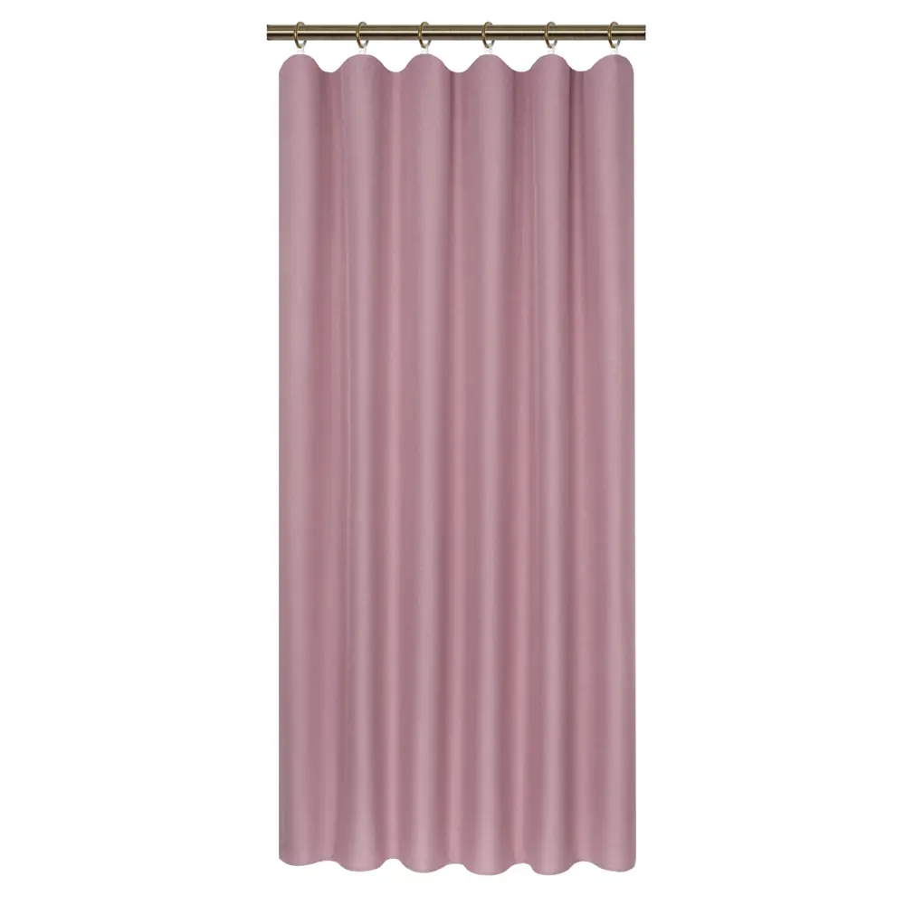 Штора на ленте «Савана» 145x260 см цвет розовый LINEN WAY STLM-2126037