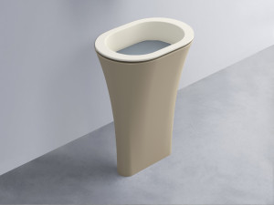 AMLA65-TL+AMPILO-BR+AMCOLO-AV Раковина Amedeo Ovale отдельностоящая cielo Enjoy + Amedeo