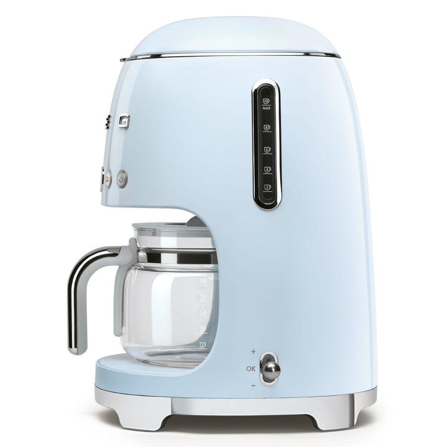 Кофеварка капельная Smeg, светло-голубая DCF02PBEU - Вид №2