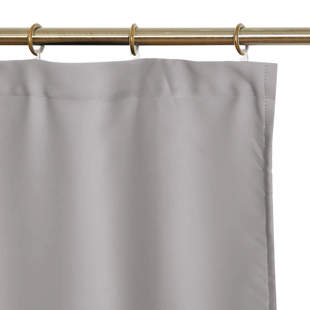 Штора на ленте блэкаут Ален 140x270 см цвет серо-сиреневый ТОРГОВЫЙ ДОМ ТЕКСТИЛЬ STLM-2003118 - Вид №3