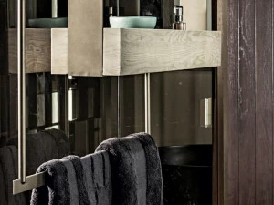 Shake Полка для ванной из дерева