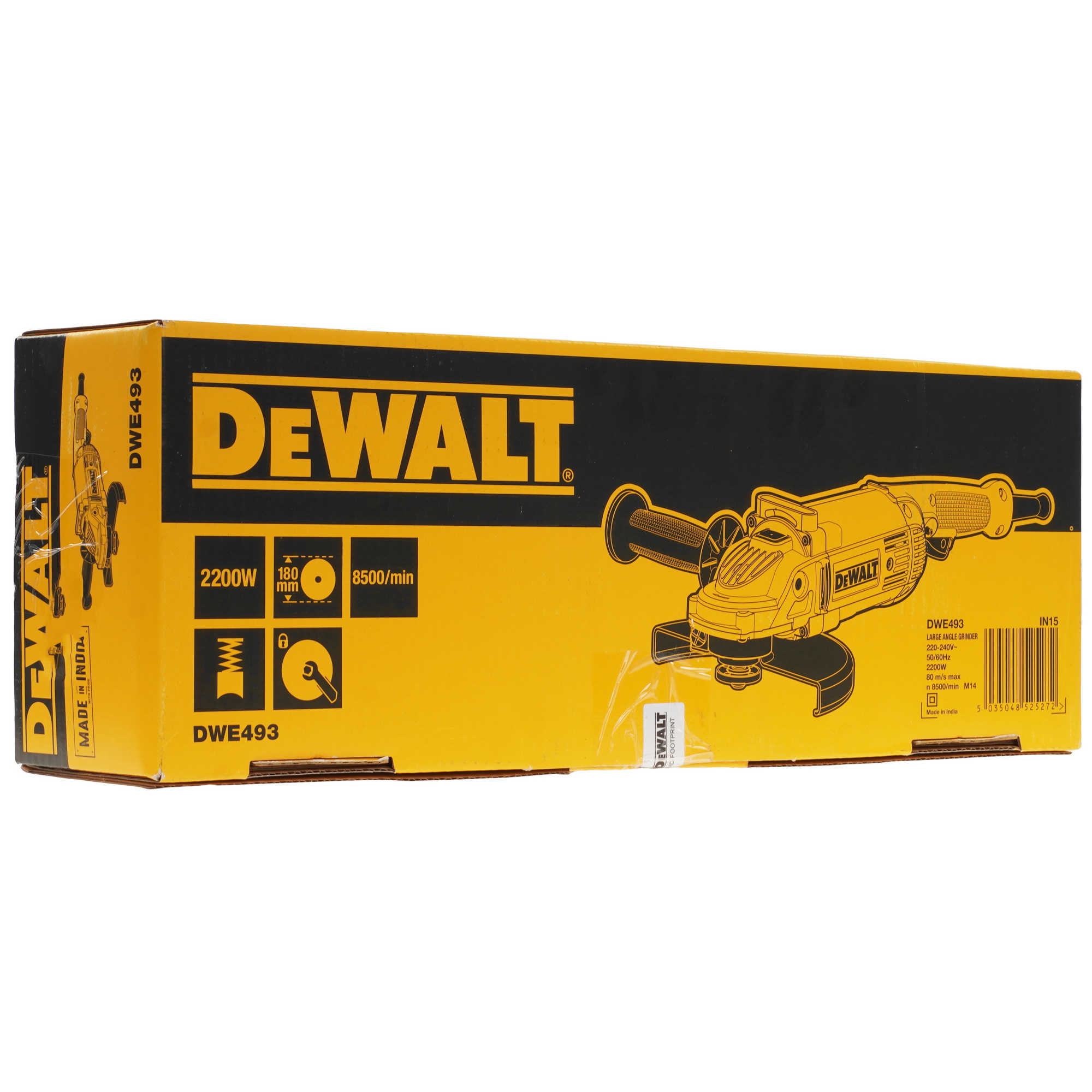 Углошлифовальная машина (УШМ) DeWalt DWE493-IN 5496689 STDN-0091517 - Вид №8