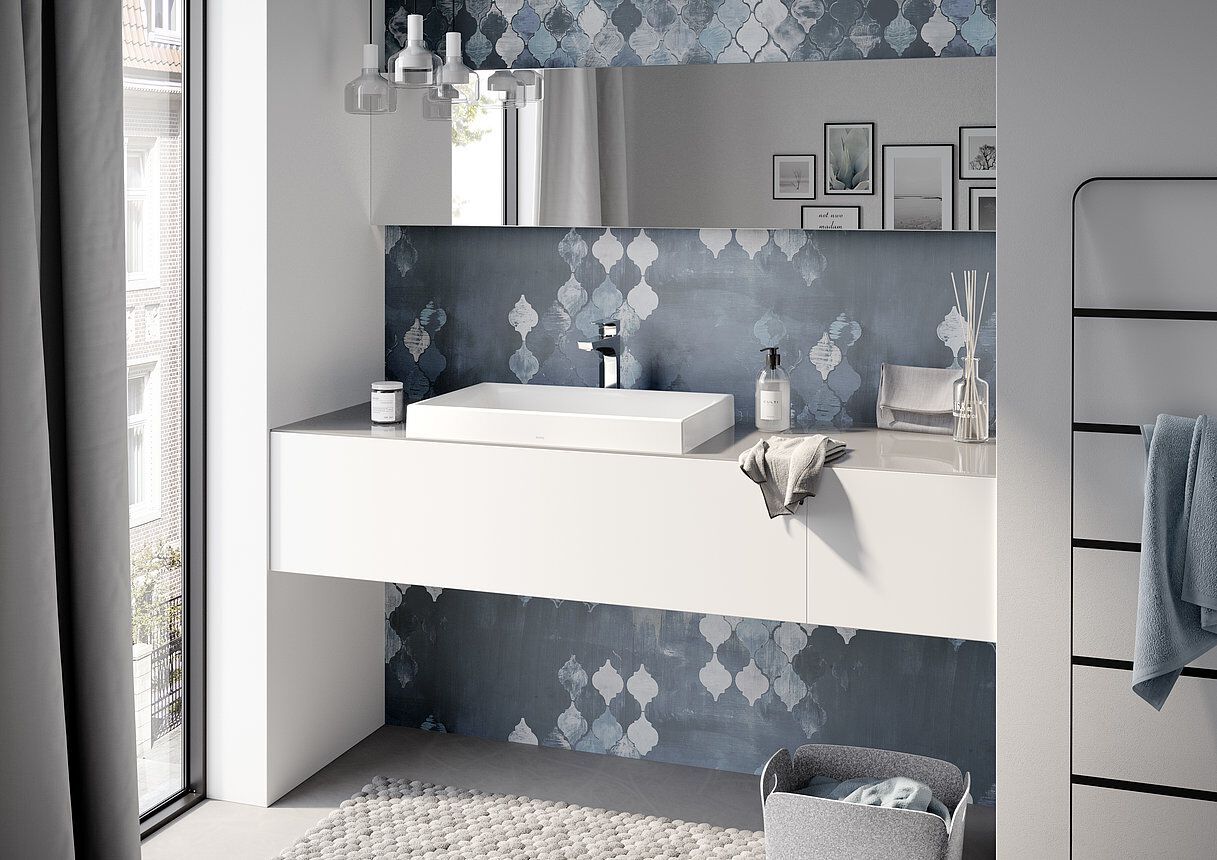 Керамическая прямоугольная раковина с полукругом TOTO CS ARCH-00088779 - Вид №2