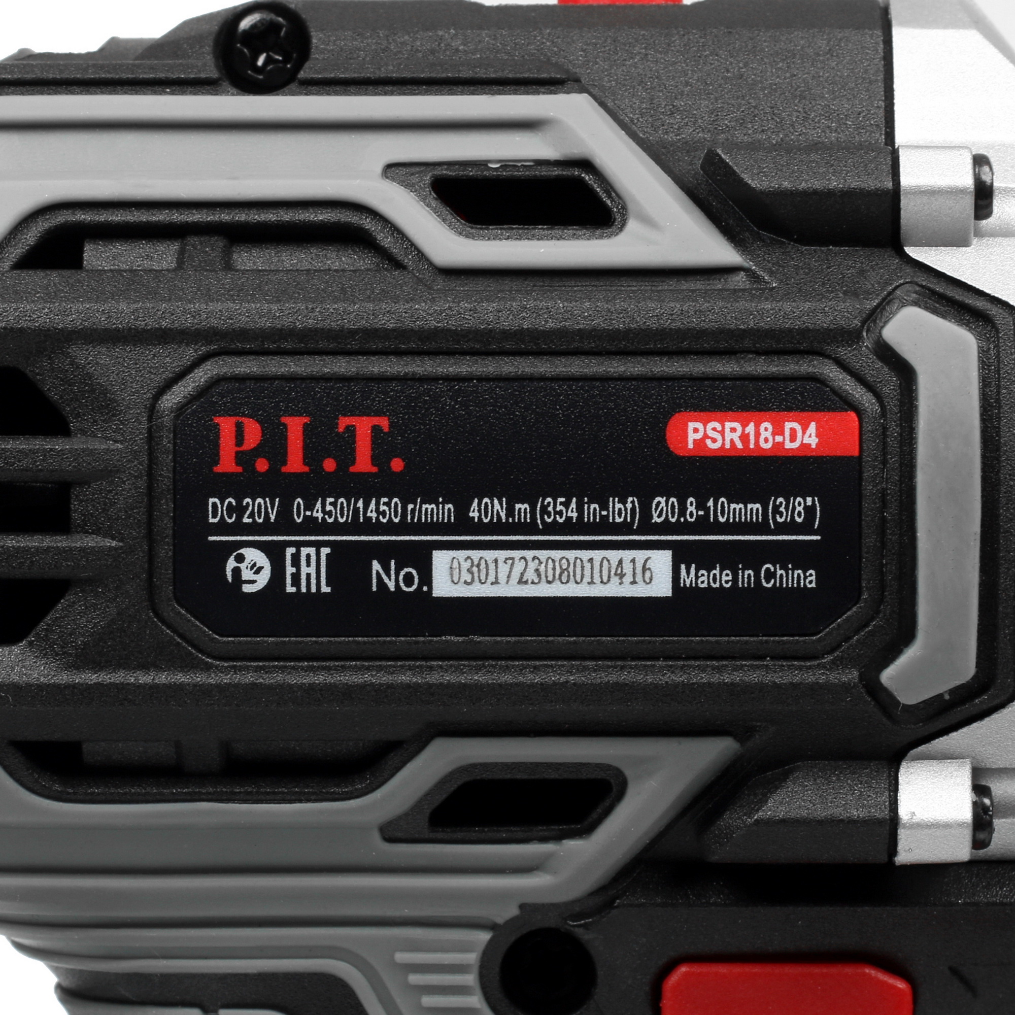 Дрель-шуруповерт PIT PSR18-D4 9040278 STDN-0115488 - Вид №3