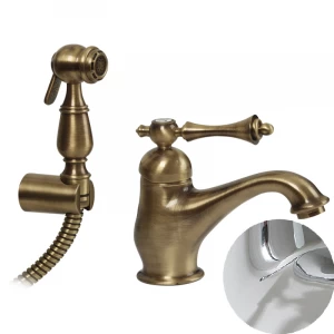 Cмеситель MIGLIORE Bomond New 26878 для раковины с гигиеническим душем, хром