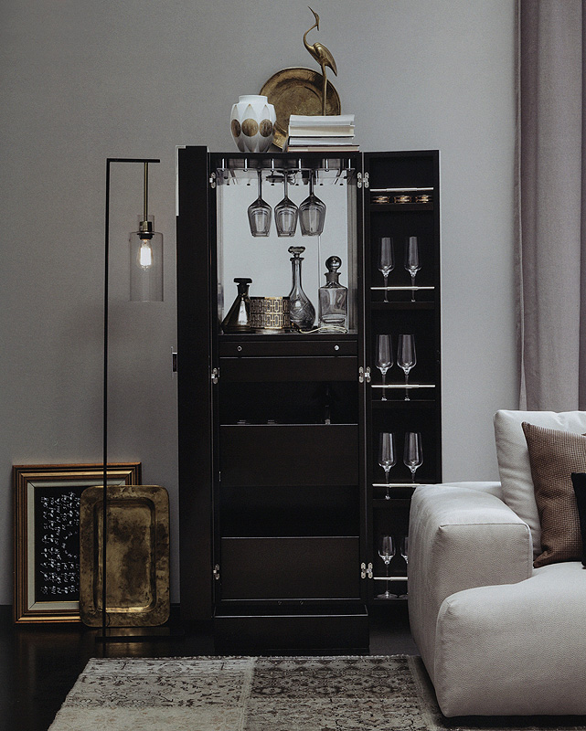 Барный шкаф SOLITAIRE SELVA 7031  - Вид №1