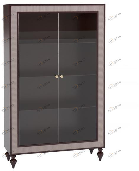 Jetclass Лакированная витрина из дерева и стекла Honey Shn211a